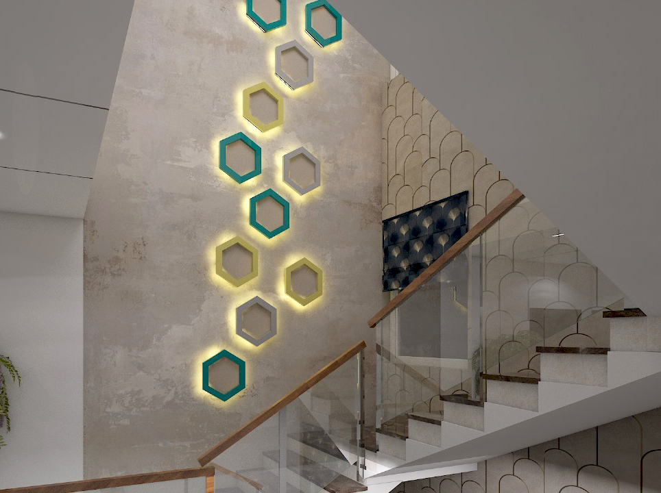 Double Height Wall 1